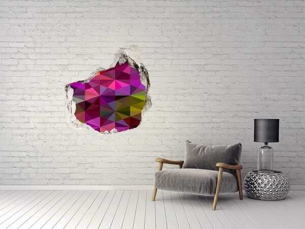Díra 3D fototapeta nálepka Abstrakce vlny