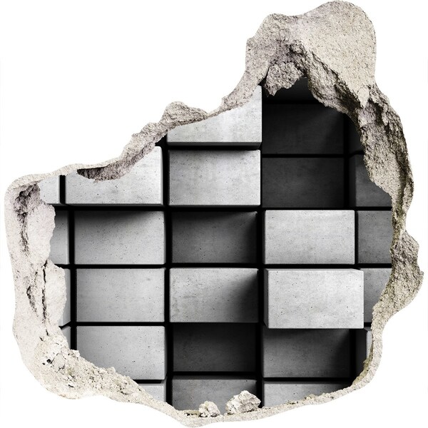 Díra 3D fototapeta nástěnná Nálepka abstrakce