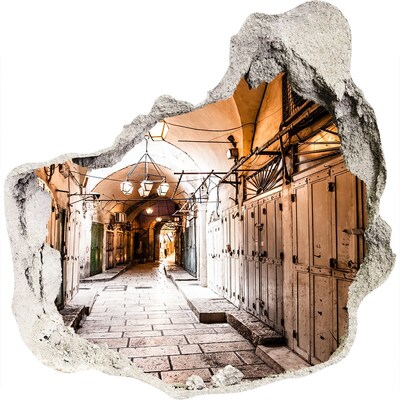 Fototapeta díra na zeď 3D Kouzlo starého bazaru