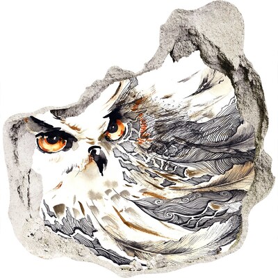 Fototapeta díra na zeď Sova za letu