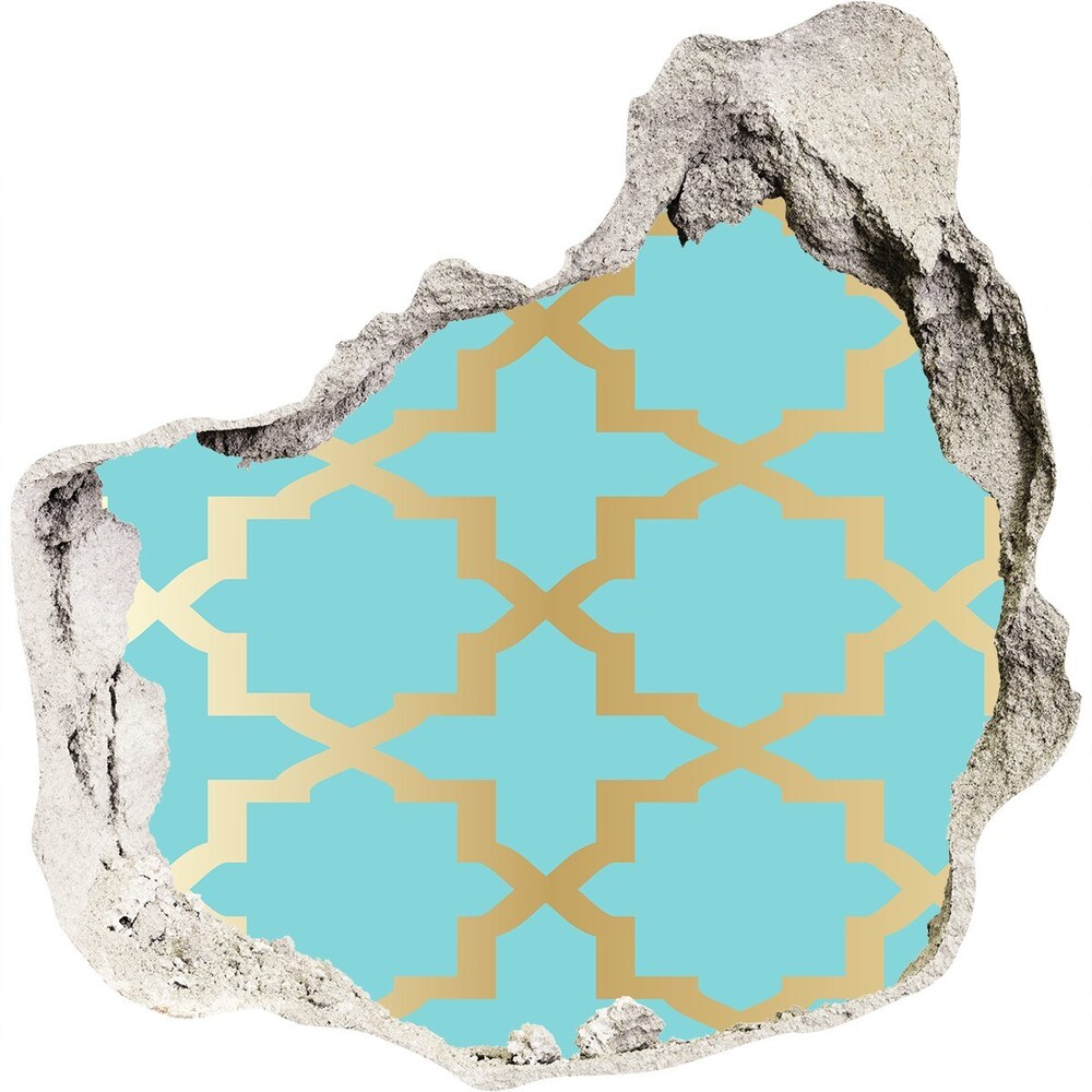 Díra 3D fototapeta nálepka Arabský vzor