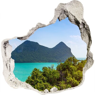 Nálepka fototapeta 3D Panorama Thajsko