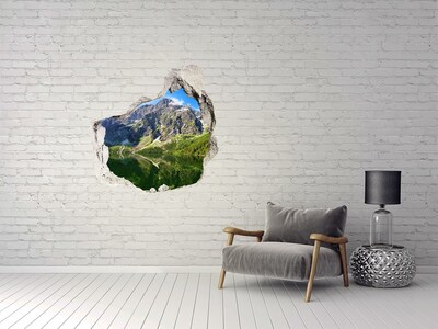 Nálepka fototapeta 3D Morské oko Tatry