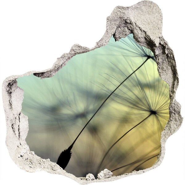 Samolepící díra na stěnu Pampeliškový sen