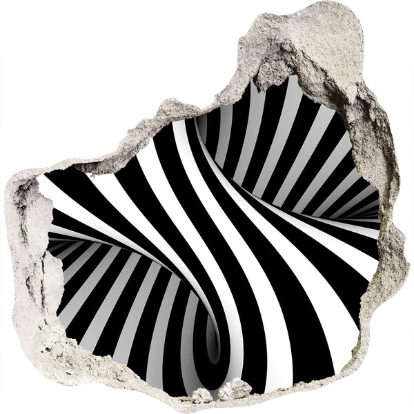 Díra 3D fototapeta na stěnu Optická iluze ve zdi