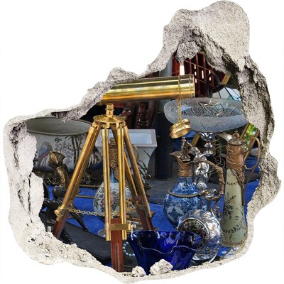 Fototapeta díra na zeď Starožitnosti v tajemném obchodě