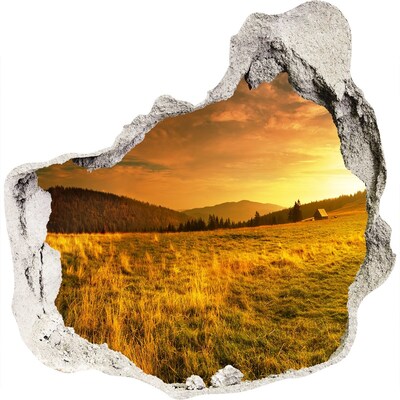Nálepka fototapeta 3D výhled Panorama Tatry