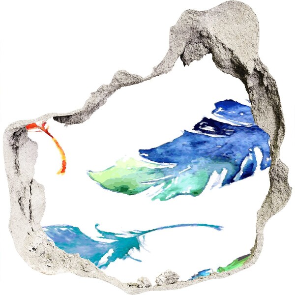 Díra 3D fototapeta nálepka Tropický oceán