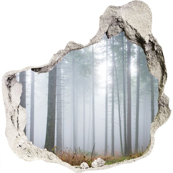 Nálepka fototapeta 3D výhled Mlha v lese