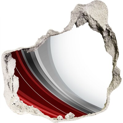 Díra 3D fototapeta na stěnu nálepka Poškozená zeď s efektem hloubky