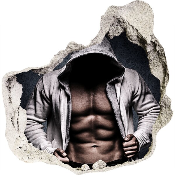 Samolepící díra na stěnu Intenzivní trénink v městském stylu