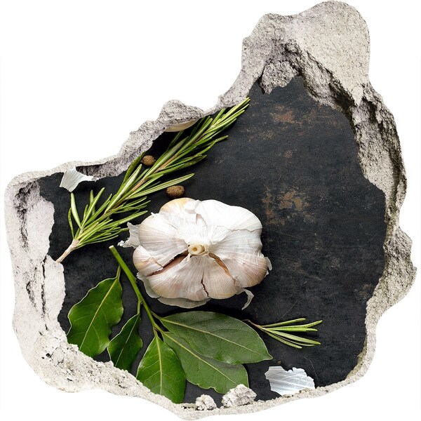 Samolepící díra nálepka beton Kuchyňské vůně