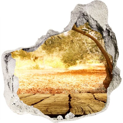 Nálepka fototapeta 3D výhled Zahrada na slunci