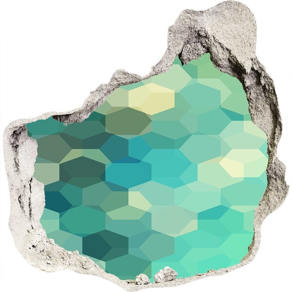 Díra 3D fototapeta na stěnu Ponořené oceánské vody