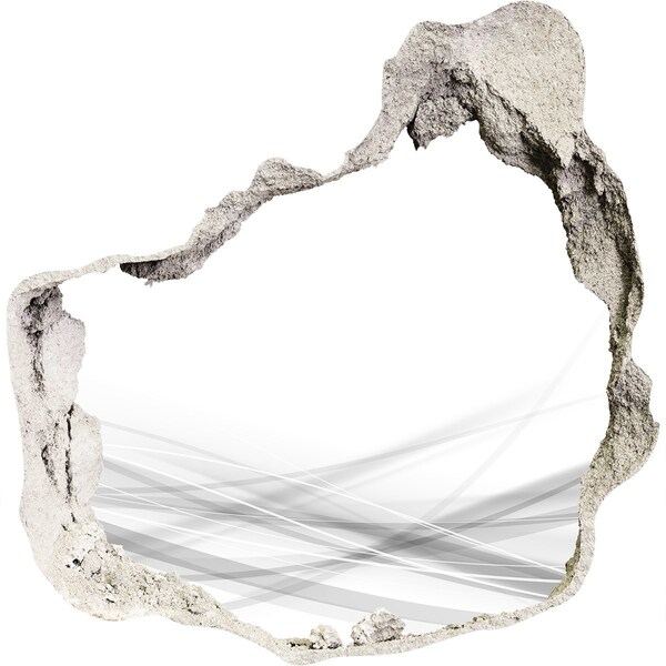 Díra 3D fototapeta na stěnu Zničená zeď s výhledem na prostor