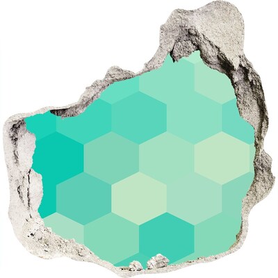 Fotoobraz díra na stěnu Interiér v moderním stylu