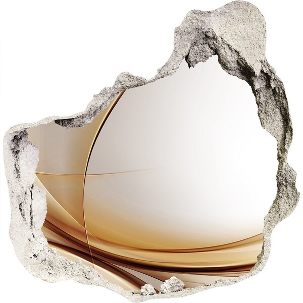 Díra 3D fototapeta nálepka Abstraktní prostor za zdí