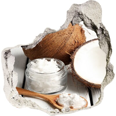 Samolepící nálepka beton Kokosová potěšení