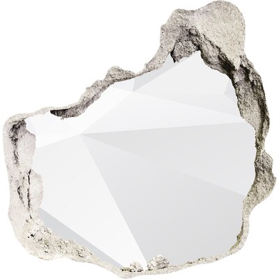 Díra 3D fototapeta na stěnu Rozbitá zeď s odrazem světla