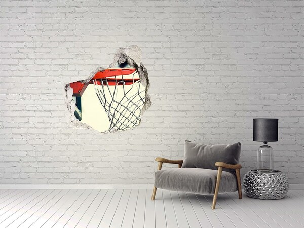 Foto fotografie díra na zeď Basketball