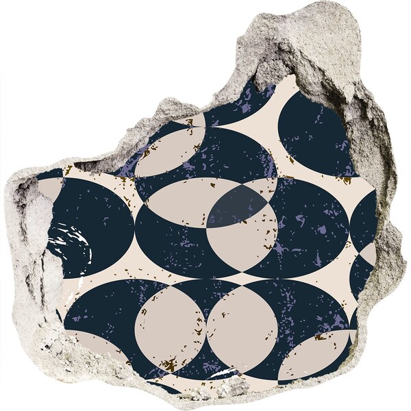 Fotoobraz díra na stěnu Moderní design díry ve zdi