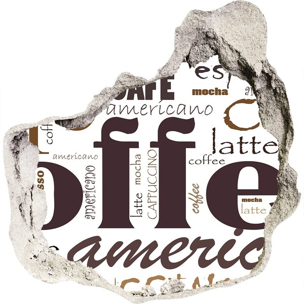 Fototapeta díra na zeď Kávová oáza