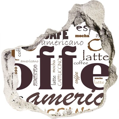 Fototapeta díra na zeď Kávová oáza