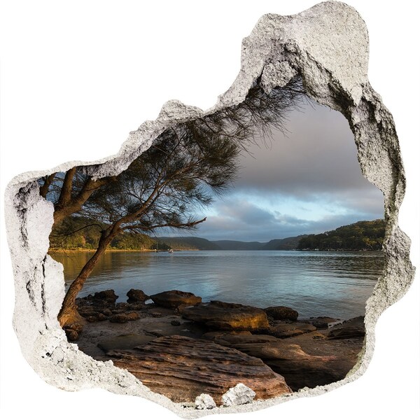 Nálepka fototapeta 3D výhled Mír u vody