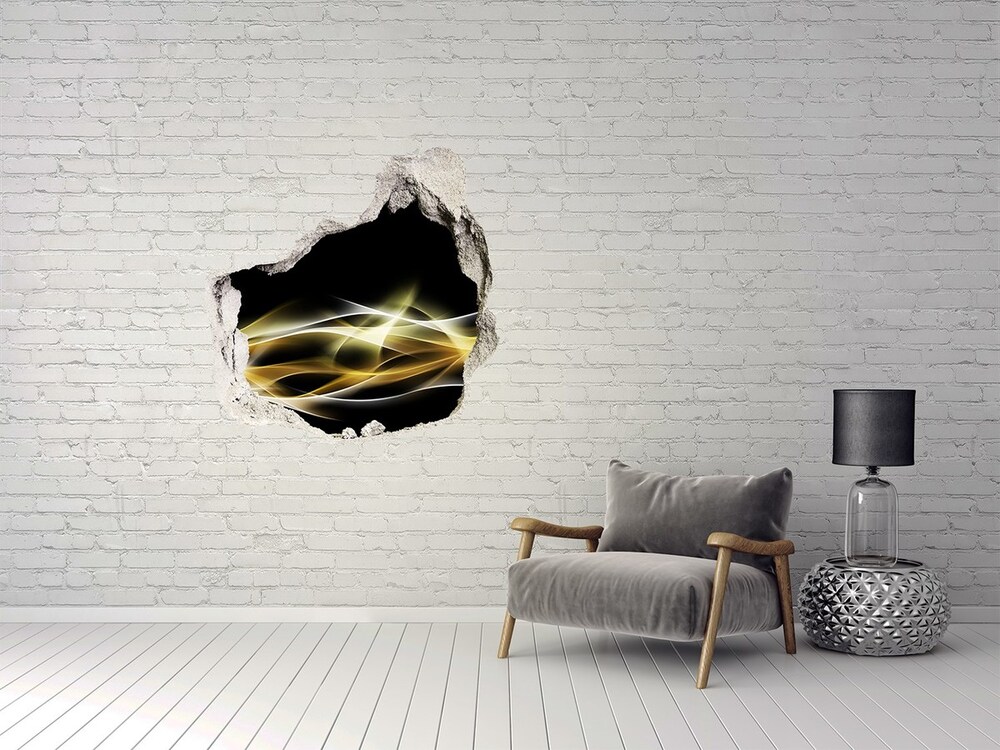 Díra 3D fototapeta na stěnu Abstrakce světla
