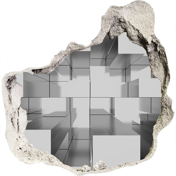 Díra 3D fototapeta nálepka Prostor v betonu