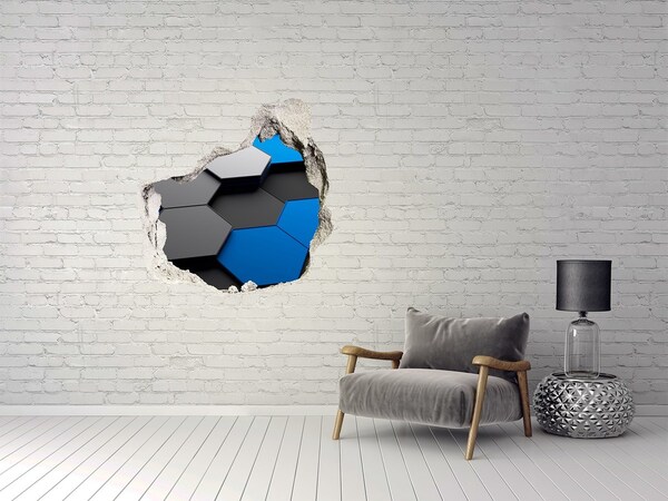 Díra 3D fototapeta na stěnu Abstrakce 3D