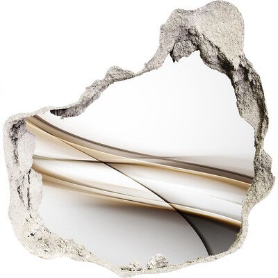 Samolepící díra zeď 3D Abstraktní prostor za zdí