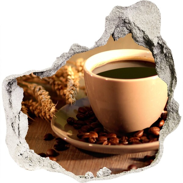 Samolepící nálepka Káva se zrny