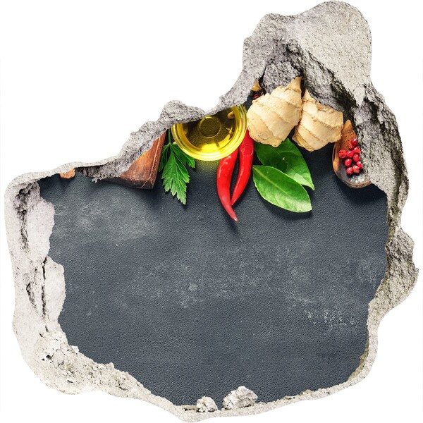 Samolepící nálepka na zeď Kuchyňské chutě zpoza zdi