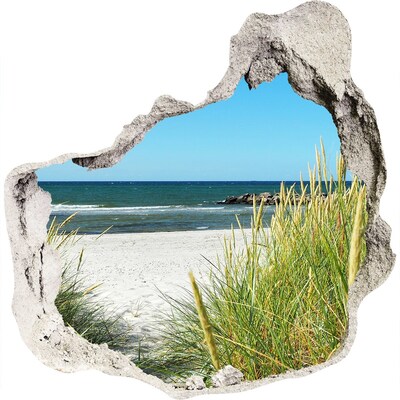 Nálepka fototapeta 3D výhled Mořské duny