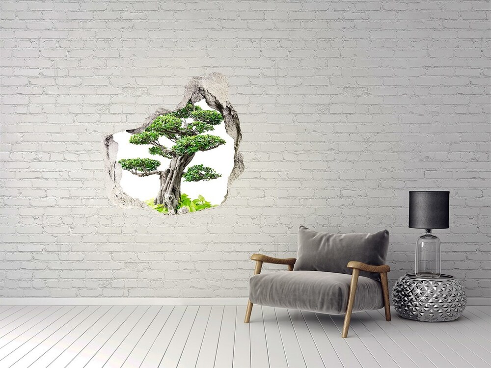 Samolepící díra na stěnu Strom bonsaj