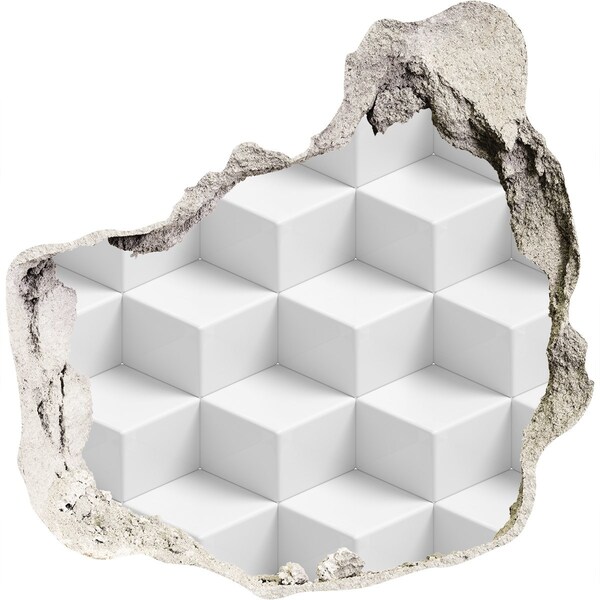 Samolepící díra zeď 3D Iluze trojrozměrného prostoru