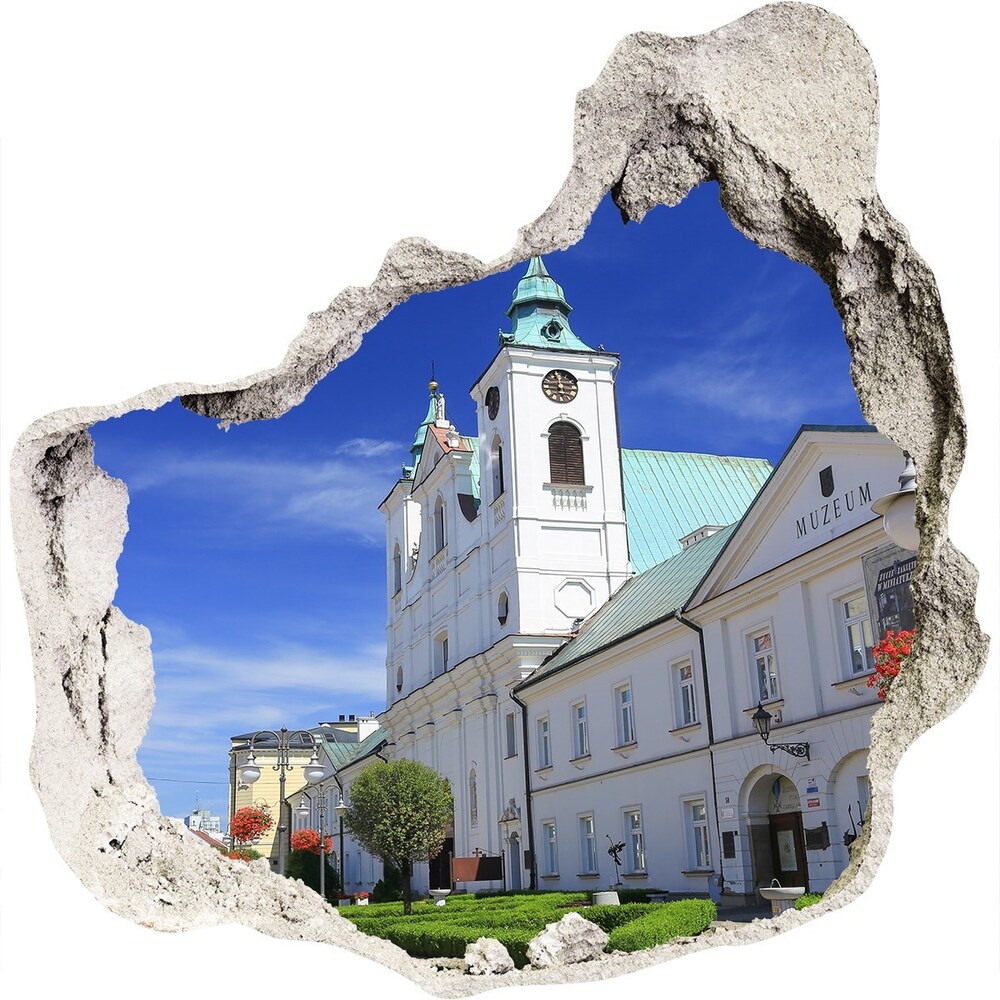 Fototapeta díra na zeď 3D Řešov Polsko