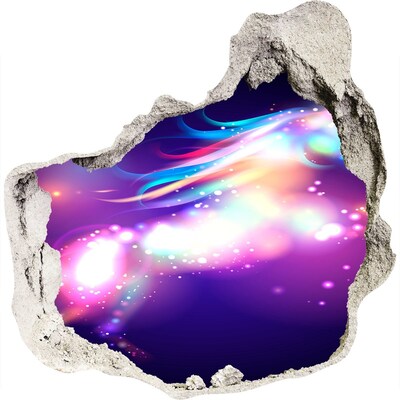 Samolepící nálepka Kosmická exploze barev