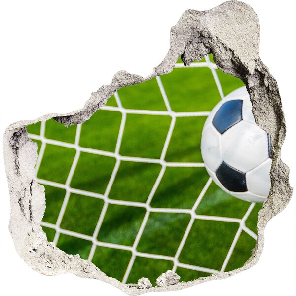 Foto fotografie díra na zeď Gól ve fotbale