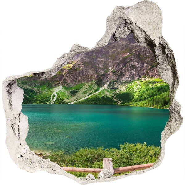 Nálepka fototapeta 3D na zeď Morské oko Tatry