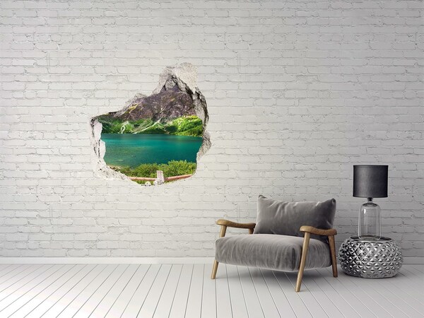 Nálepka fototapeta 3D na zeď Morské oko Tatry