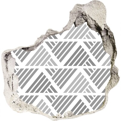 Samolepící nálepka Geometrie v betonu