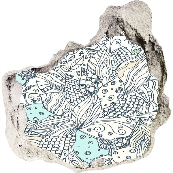 Fototapeta díra na zeď 3D Barevný svět přírody