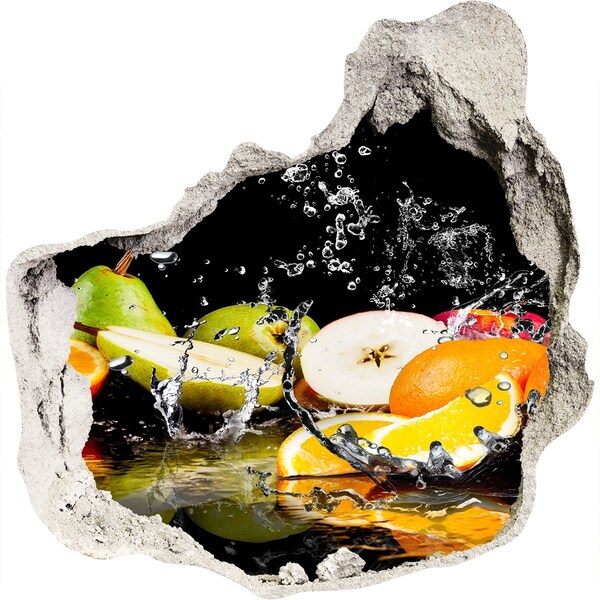 Samolepící díra na stěnu Ovocný ráj v ústraní