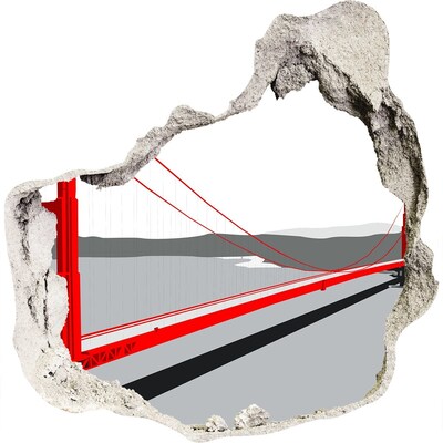 Fototapeta díra na zeď Most Golden Gate v Kalifornii