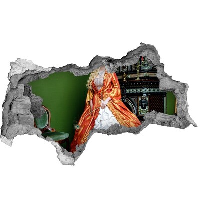 Fotoobraz díra na stěnu Královský ples v historickém interiéru