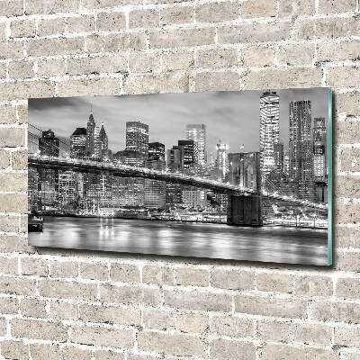 Moderní obraz fotografie na akrylu Manhattan New York