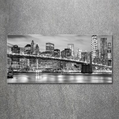 Moderní obraz fotografie na akrylu Manhattan New York