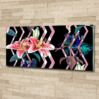Foto obraz akrylový na stěnu Tropická lilie